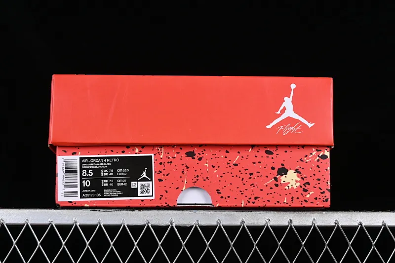 All Categories Air Jordan Jordan Series Basketball Shoes Air Jordan 4 Charizard x Jordan Air Jordan 4 Retro AJ4 Joe 4 Charizard Joint Customized Basketball Shoes AQ9129-105